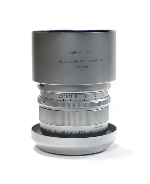 Leica 'Leitz' Hektor 125mm F/2.5 Wetzlar with Lens Hood - Late Model (Used)