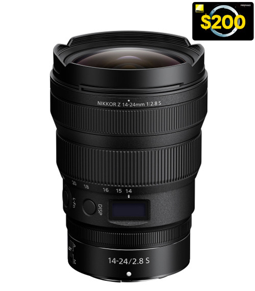 Nikon Nikkor Z 14-24mm F2.8 S Lens (New)