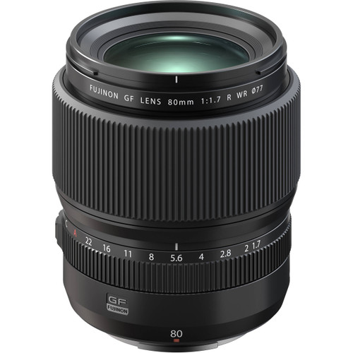 Fujifilm GF 80mm F/1.7 R WR Lens (New)