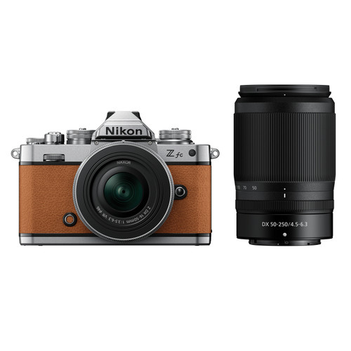 Nikon Z fc BR + Nikkor Z DX 16-50mm + 50-250mm VR Lens (New)