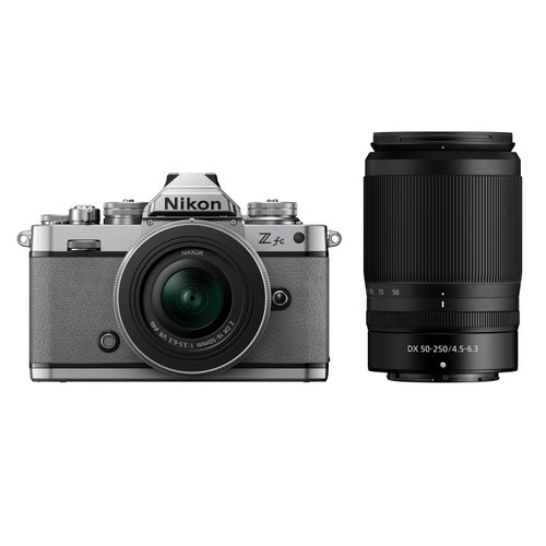 Nikon Z fc GY + Nikkor Z DX 16-50mm + 50-250mm VR Lens (New)