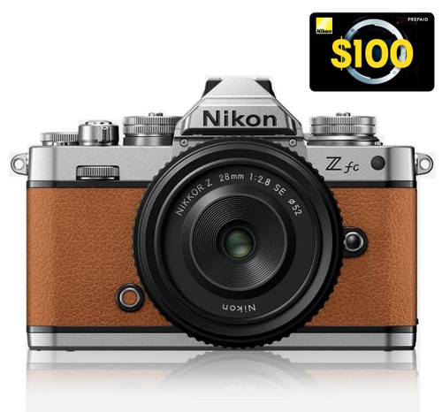 Nikon Z fc BR + Nikkor Z 28mm F/2.8 Lens SE (New)