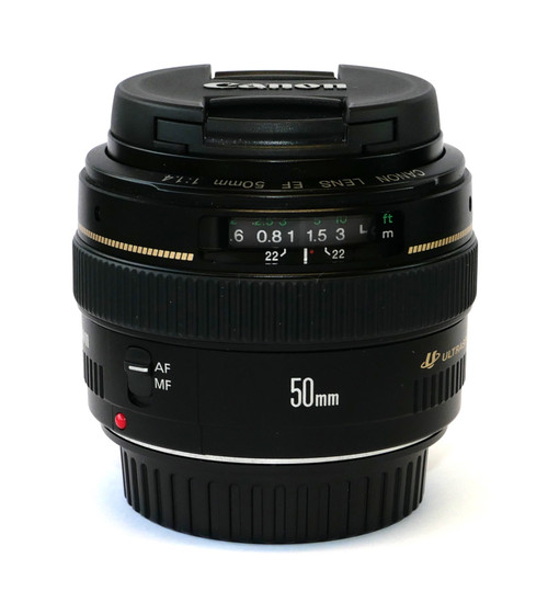 Canon EF 50mm F1.4 USM Lens (Used)