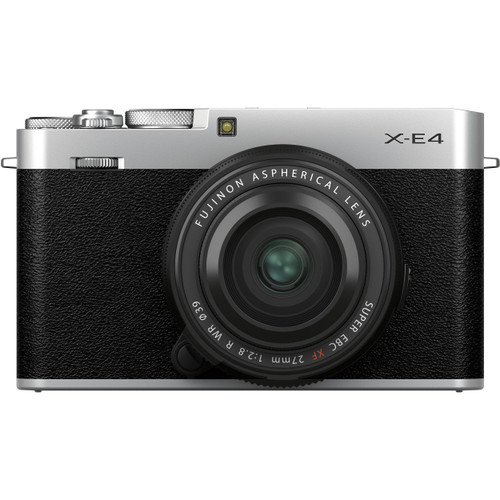 Fujifilm X-E4 Mirrorless Digital Camera Body - Silver (New)