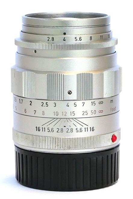 Leica 'Leitz' Tele-Elmarit M 90mm F/2.8 Lens with Hood (Used)