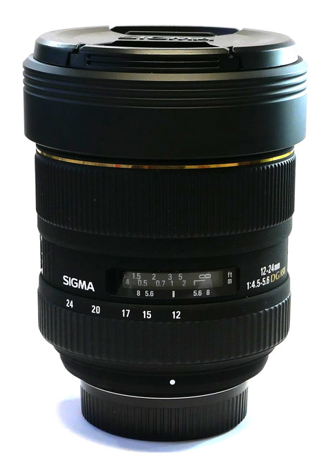 Sigma AF 12-24mm F4.5-5.6 EX Aspherical DG HSM Lens for Nikon (Used)