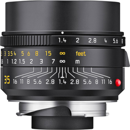 Leica 35mm F1.4 Summilux-M Asph. Lens (Black, 2022 Version)