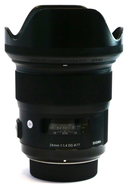 Sigma AF 24mm F1.4 DG HSM (A) Lens for Nikon (Used)