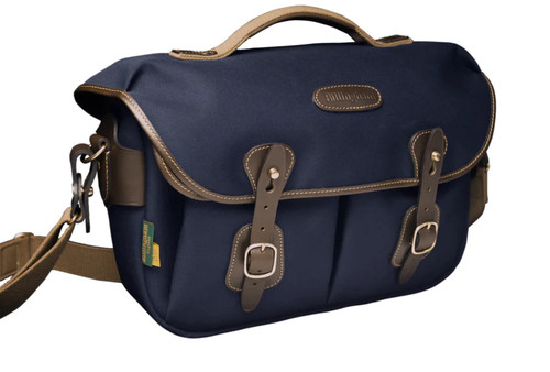 Billingham Hadley Pro 2020 (Navy Canvas/Chocolate Leather) Bag (New)