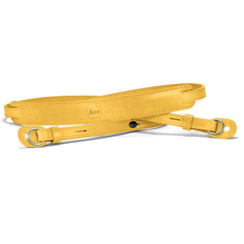 Leica Leather Carrying Strap (Yellow)