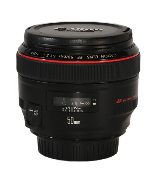 Canon EF 50mm F/1.2L USM Lens (Used)