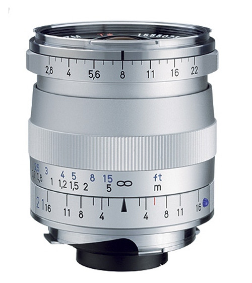 Zeiss C Biogon T* 35mm F2.8 ZM Lens - Silver (New) - Camera Lane