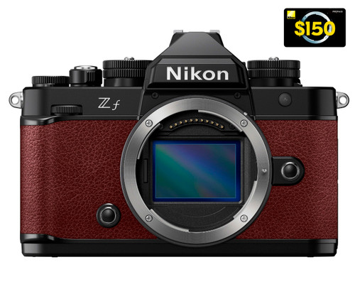 Nikon Z f Mirrorless Digital Camera Body - Bordeaux Red (New)