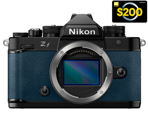 Nikon Z f Mirrorless Digital Camera Body - Indigo Blue