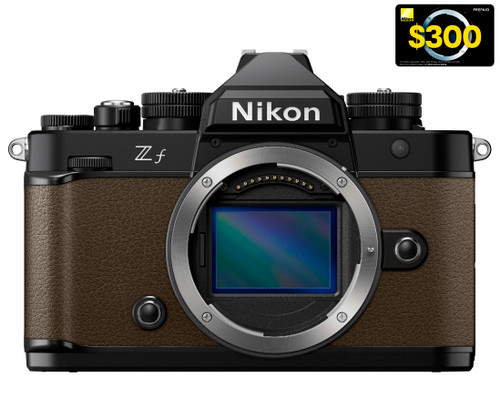 Nikon Z f Mirrorless Digital Camera Body - Sepia Brown (New)