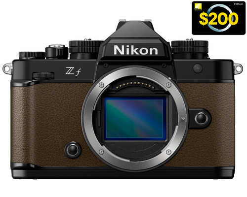 Nikon Z f Mirrorless Digital Camera Body - Sepia Brown (New)