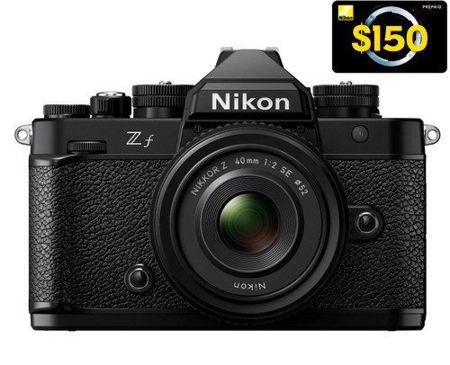 Nikon Z f Black Body with Z 40mm f/2 SE Lens Kit (New)