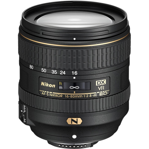 Nikon AF-S DX 16-80mm f/2.8-4E ED VR Lens (Used)