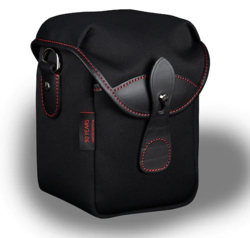 Billingham 50 Years Limited Edition 72 - Black/Black with Red Stitching Camera Bag