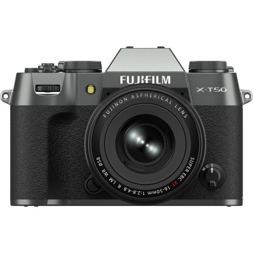Fujifilm X-T50 Charcoal Silver + XF 16-50mm Lens (New)