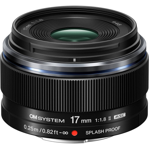 Olympus M. Zuiko Digital 17mm F1.8 Lens Black - Camera Lane