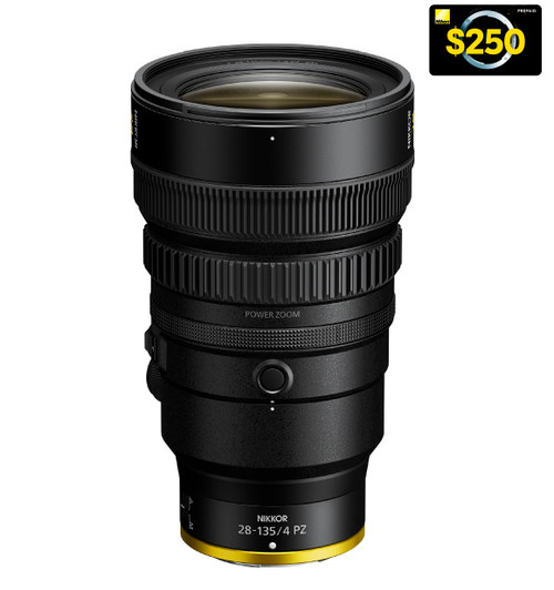 Nikon Nikkor Z 28-135mm f/4 PZ Lens (New)