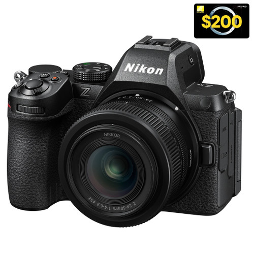 Nikon Z5II Mirrorless Camera with 24-50mm f/4-6.3 Lens (New)