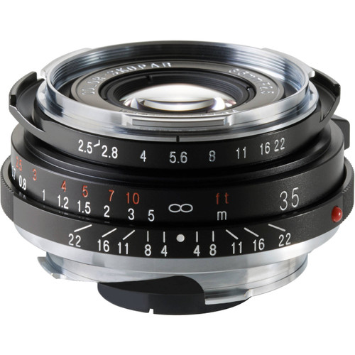 Pre-owned Voigtlander 35mm F/2.5 Color Skopar PC-II Lens for Leica M-mount Pre-owned Voigtlander 35mm F/2.5 Color Skopar PC-II Lens for Leica M-mount