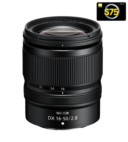 Nikon Nikkor Z DX 16-50mm f/2.8 VR Lens (New)