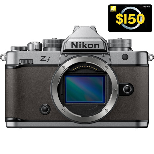 Nikon Z f Mirrorless Digital Camera Body - Silver (Stone Grey)