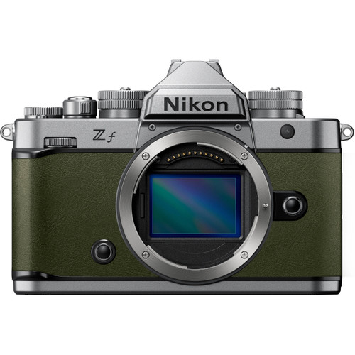 Nikon Z f Mirrorless Digital Camera Body - Silver (Moss Green)
