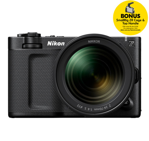 Nikon ZR Cinema Camera with Nikkor Z 24-70mm f/4 S Lens (New)