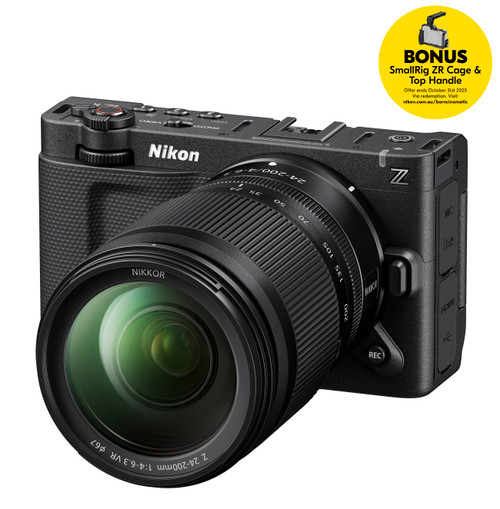 Nikon ZR Cinema Camera with Nikkor Z 24-200mm f/4-6.3 Lens (New)