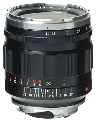 Voigtlander Nokton M 35mm F1.2 Asph II Lens (New) - Camera Lane