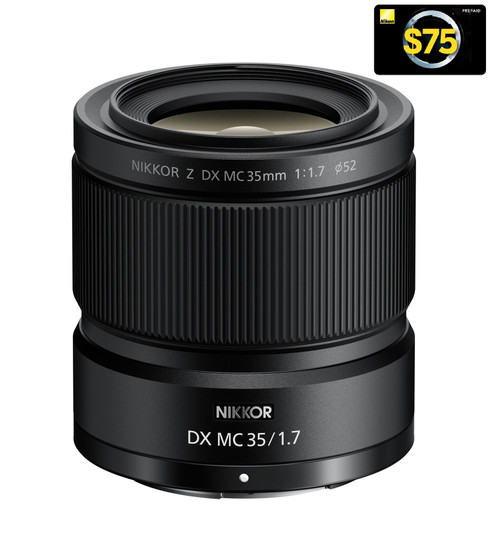Nikon Nikkor Z DX MC 35mm f/1.7 Lens (New)