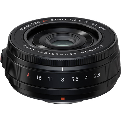 Fujifilm XF 23mm F2.8 R WR Lens (Black)
