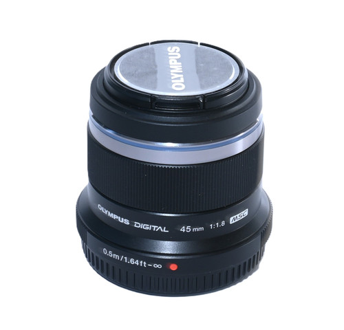Olympus M. Zuiko Digital 45mm F1.8 Lens (Used)