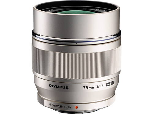 Olympus 75mm F1.8 Portrait Lens Silver  (Used)