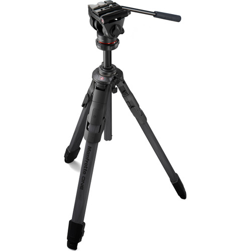 Manfrotto ONE Hybrid Carbon Fiber Tripod with 500X Fluid Head (New)