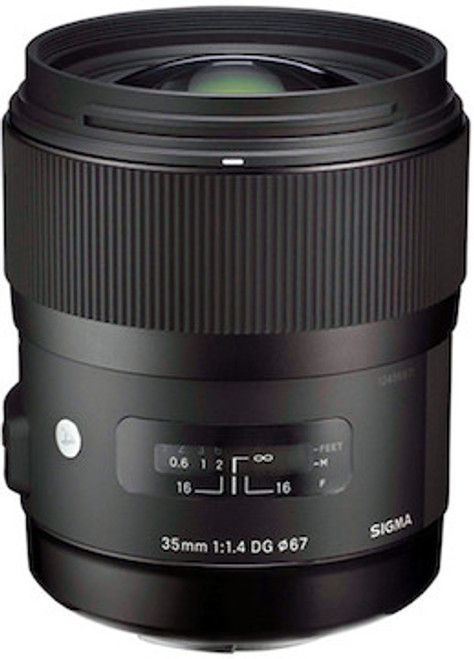 Sigma AF 35mm F1.4 DG HSM Nikon Lens (New)