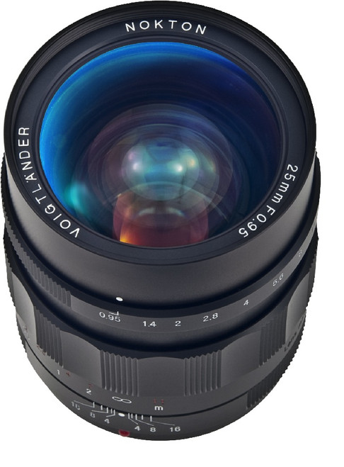 Voigtlander 25mm F0.95 Nokton MFT II Lens (New)