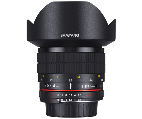 Samyang 14mm F2.8 ED Asph Lens for Nikon *AE mount (New)