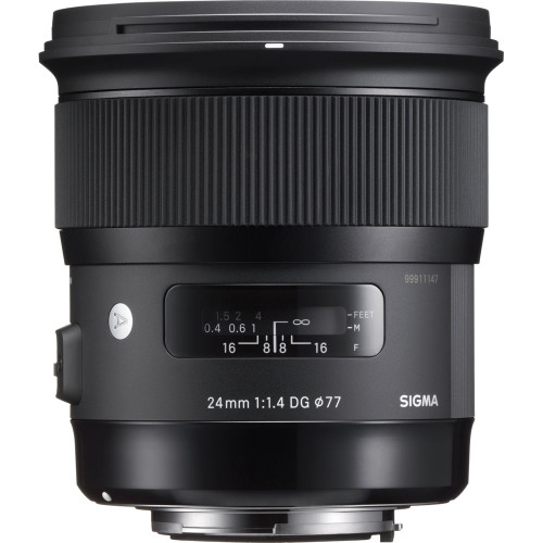 Sigma AF 24mm F1.4 DG HSM (A) Lens for Canon (New)