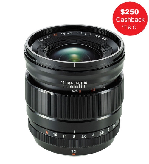 Fujifilm XF 16mm F1.4 R WR Lens (New)