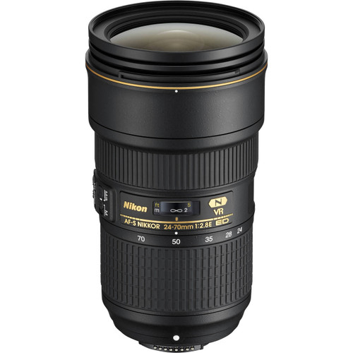 Nikon AF-S 24-70mm F2.8E ED VR Lens (New)