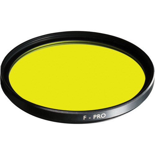 B+W 46mm F-Pro 022 Yellow filter light 495 MRC