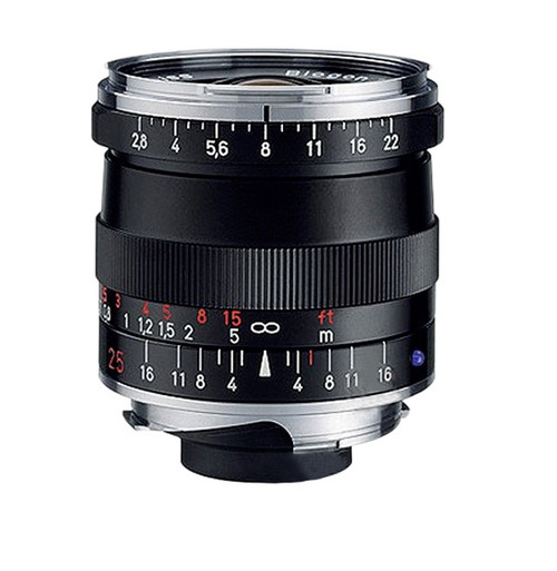 Zeiss Biogon T* 25mm F2.8 ZM Black Lens (New)