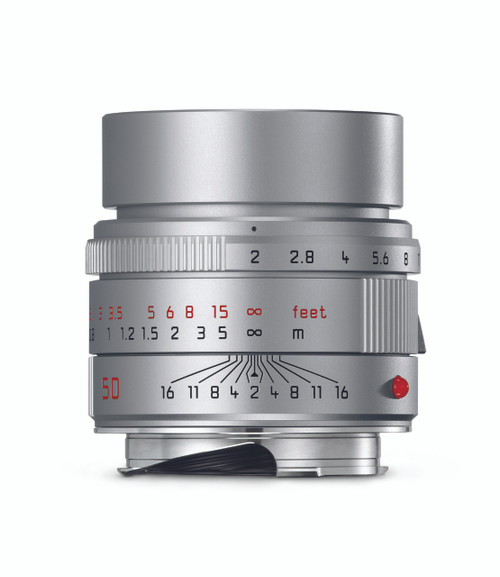 Leica APO-Summicron-M 50mm F2 ASPH Silver anodized Lens (New)