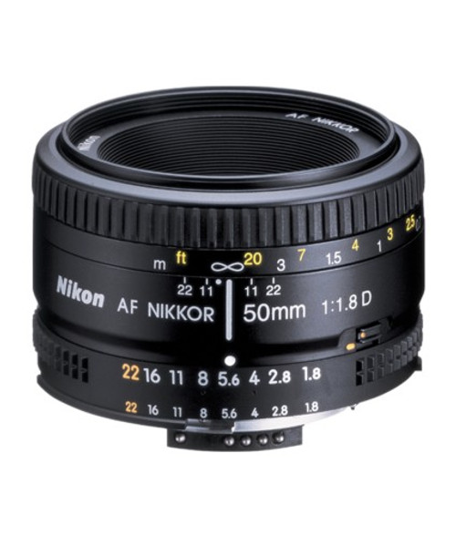 Nikon AF 50mm F1.8D Lens (New)