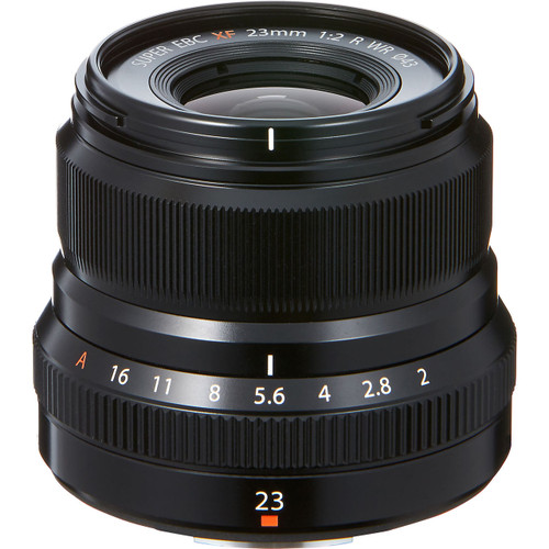 Fujinon XF 23mm F2 R WR Lens Black (New)